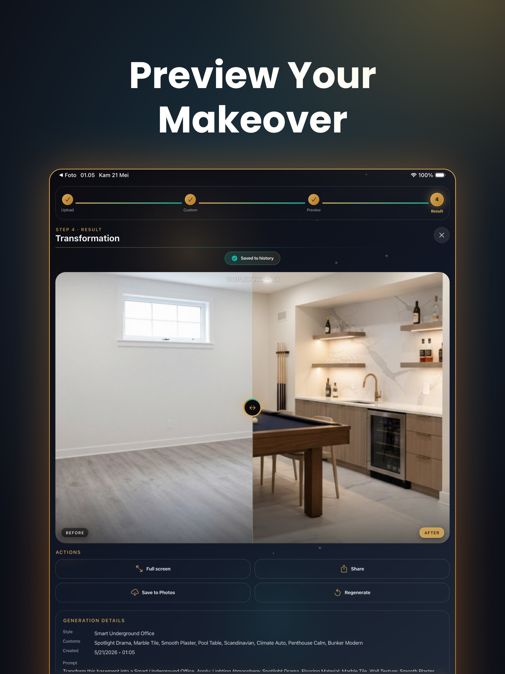 AI Basement Design Planner screenshot 8