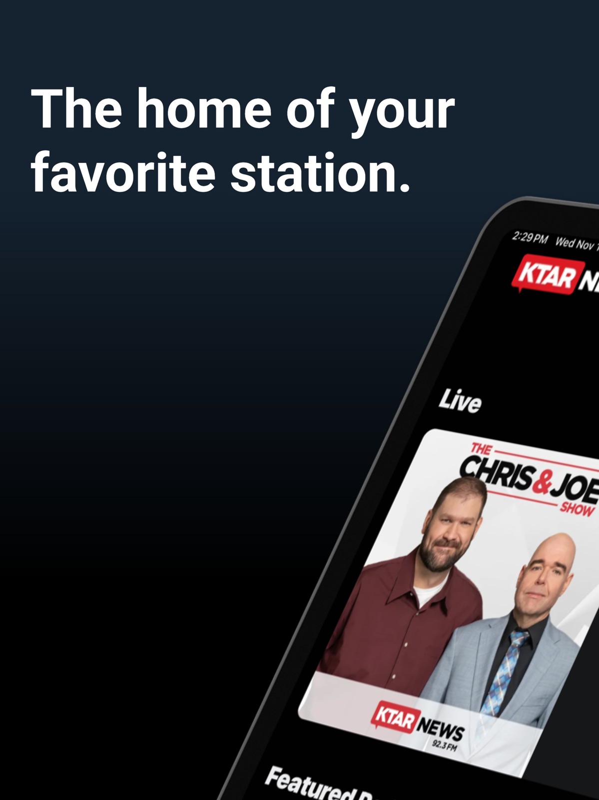 KTAR News 92.3 FM ipad screenshot 1