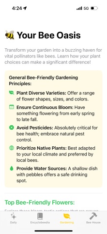 Bee Facts - Nature Knowledge screenshot
