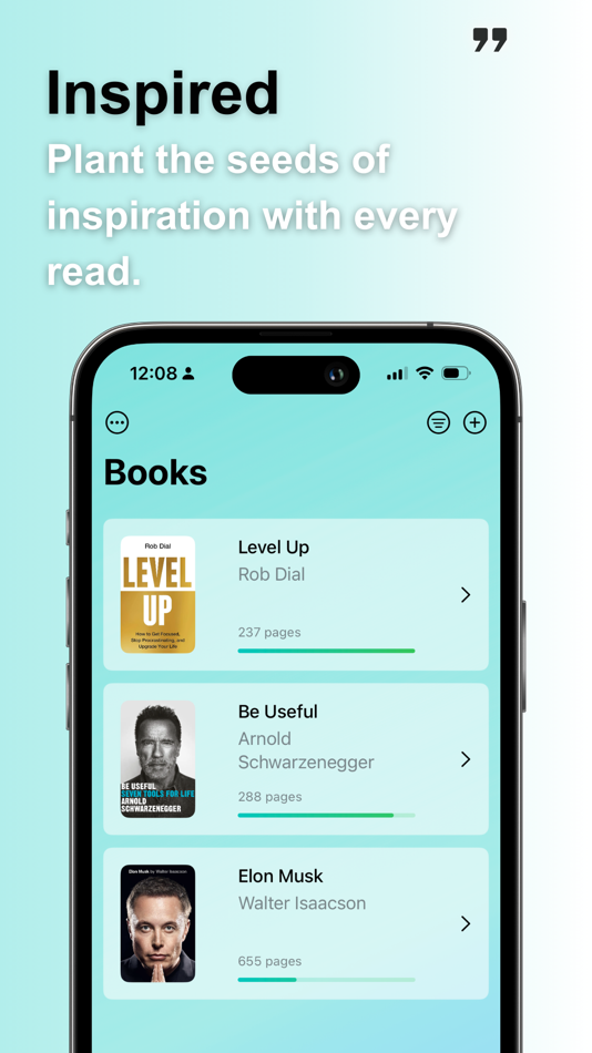 #1. Inspired - AI Book Companion (iOS) 由: Leo Leljak