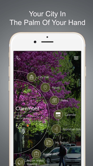 Screenshot #1 pour City of Claremont