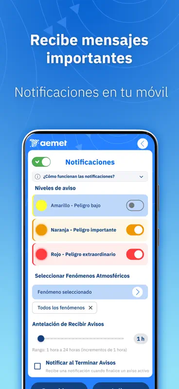 Aemet: Weather and radar Spain screenshot 7 of 8
