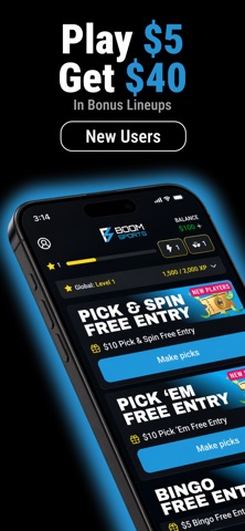 Boom – Sports Picks & Games app screenshot