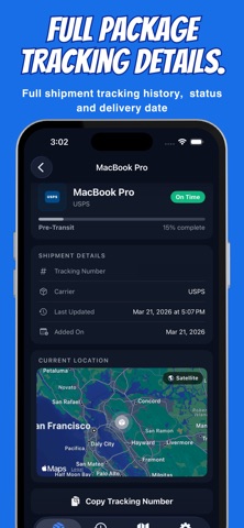 Package Tracker: Ship & Track Screenshot 4 of 8