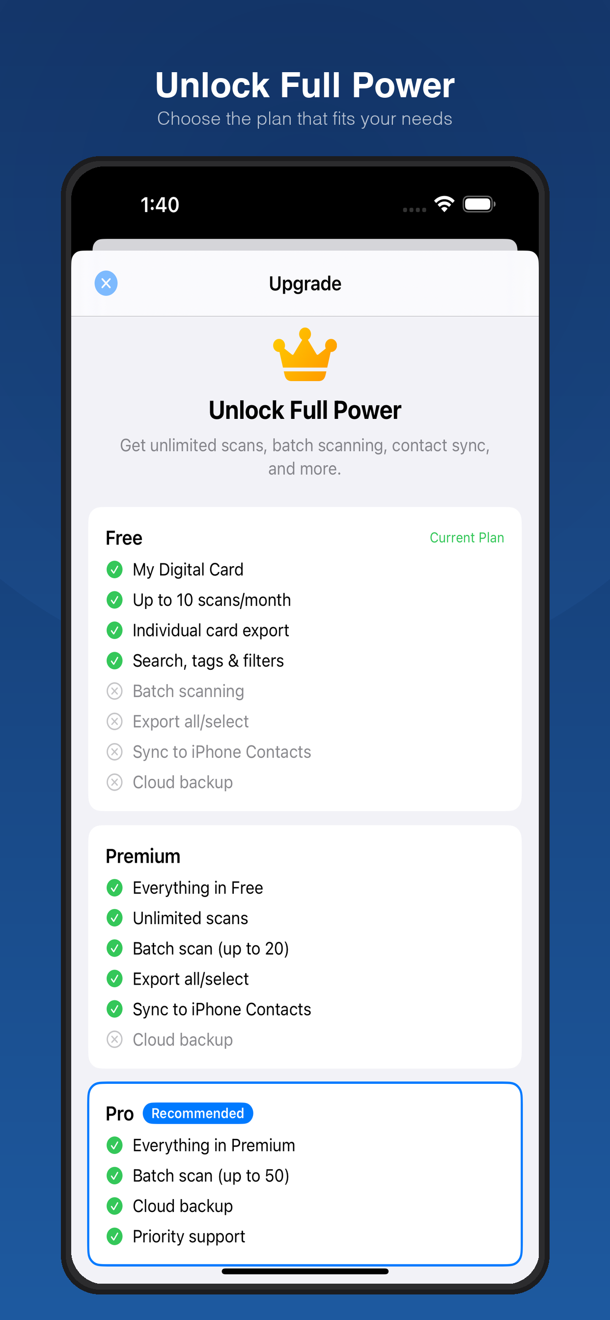 QuickCard: Business Card Scan screenshot 8