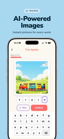 Tiny Speller: Kids Spelling Screenshot 2 of 7