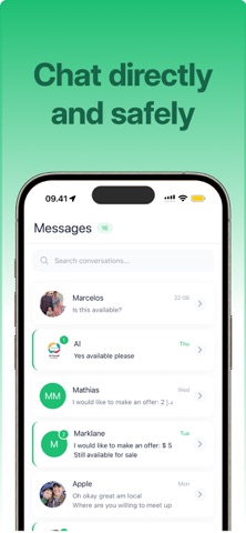 Marketplace screenshot