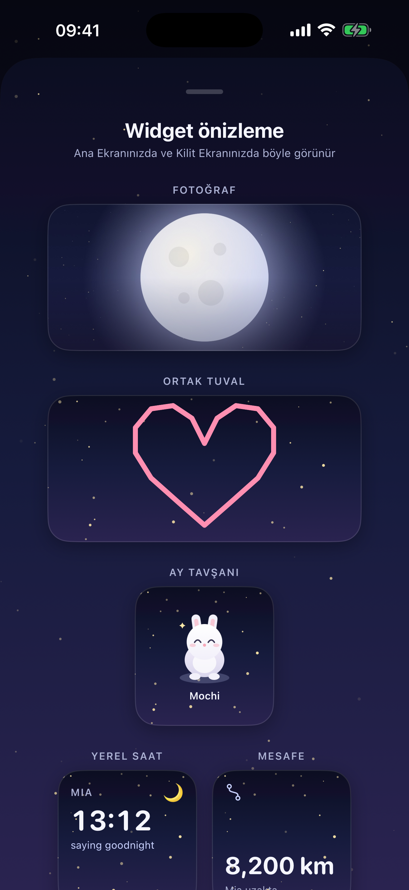 Same Moon - Couple Widget screenshot 7