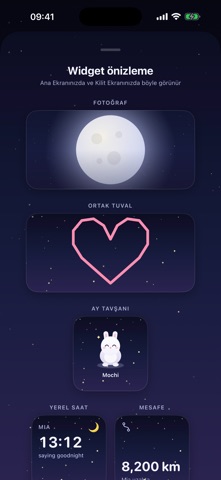 Same Moon - Couple Widget Screenshot 7 of 9