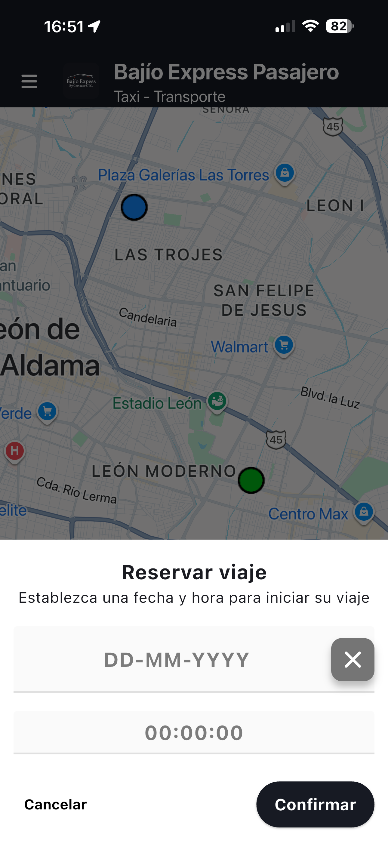 Bajío Express Pasajero screenshot 3