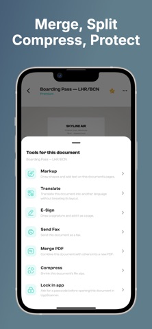 UppScanner: AI Doc-PDF Editor Screenshot 6 of 8