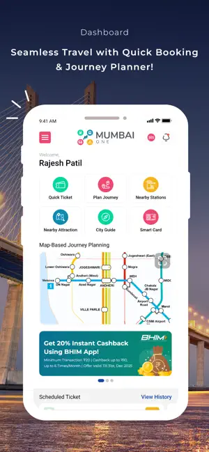 Mumbai One iPhone screenshot 1