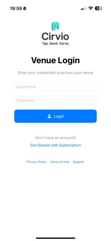 Cirvio Ordering screenshot