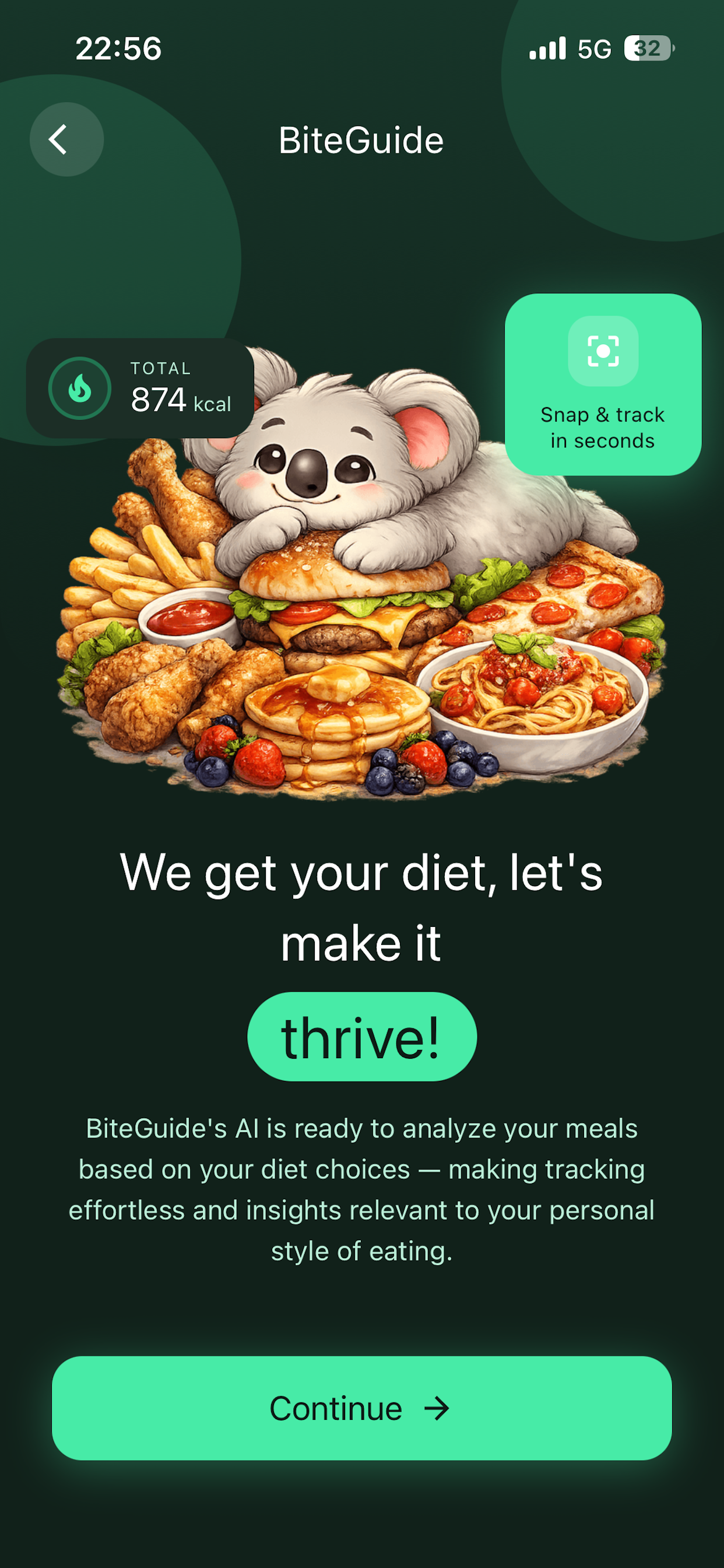 BiteGuide - AI Calorie Counter