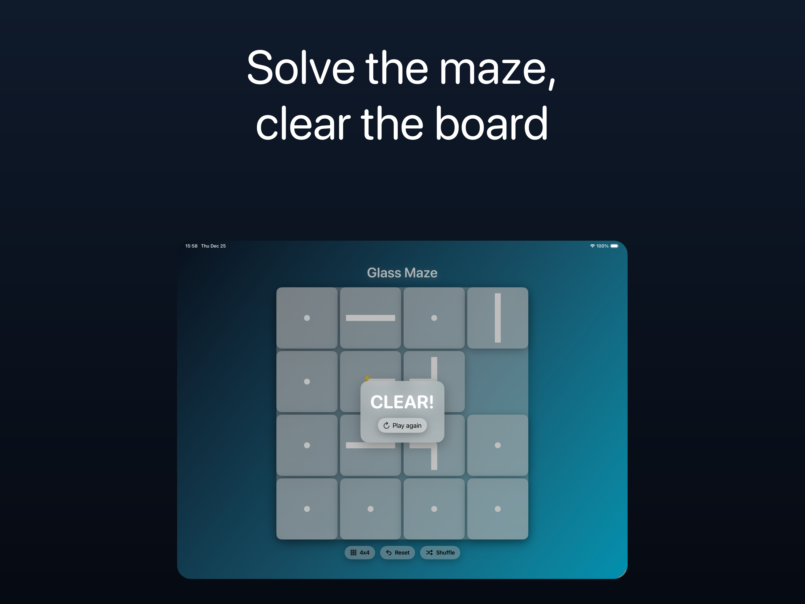Glass Maze - Glass Puzzle