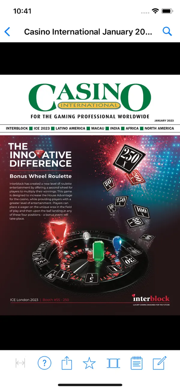 Screenshot #2 pour Casino International Magazine
