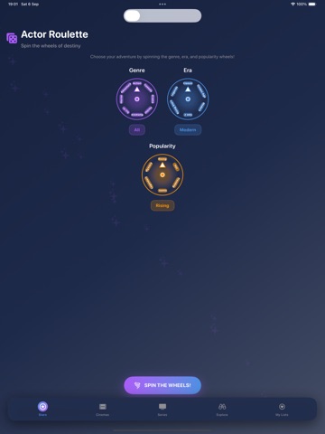 Gamebox: Movies,Tv & Actors iPad screenshot