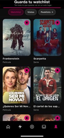 Peekr: Descubre qué ver screenshot
