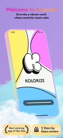 Kolorize - Paint By Numbers Screenshot 1 of 6