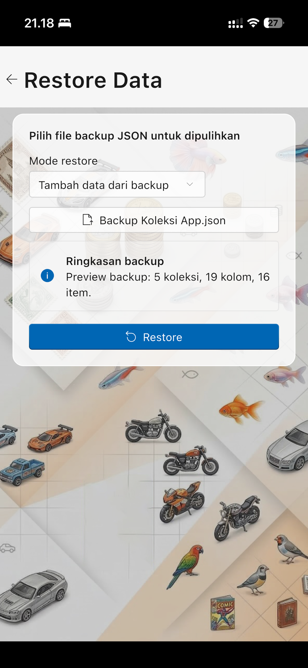 Koleksi App screenshot 9