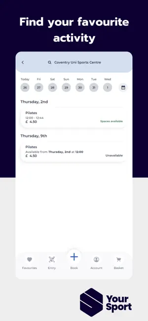 Your Sport screenshot 3
