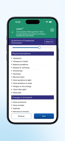 FORMIS Concussion Lite screenshot