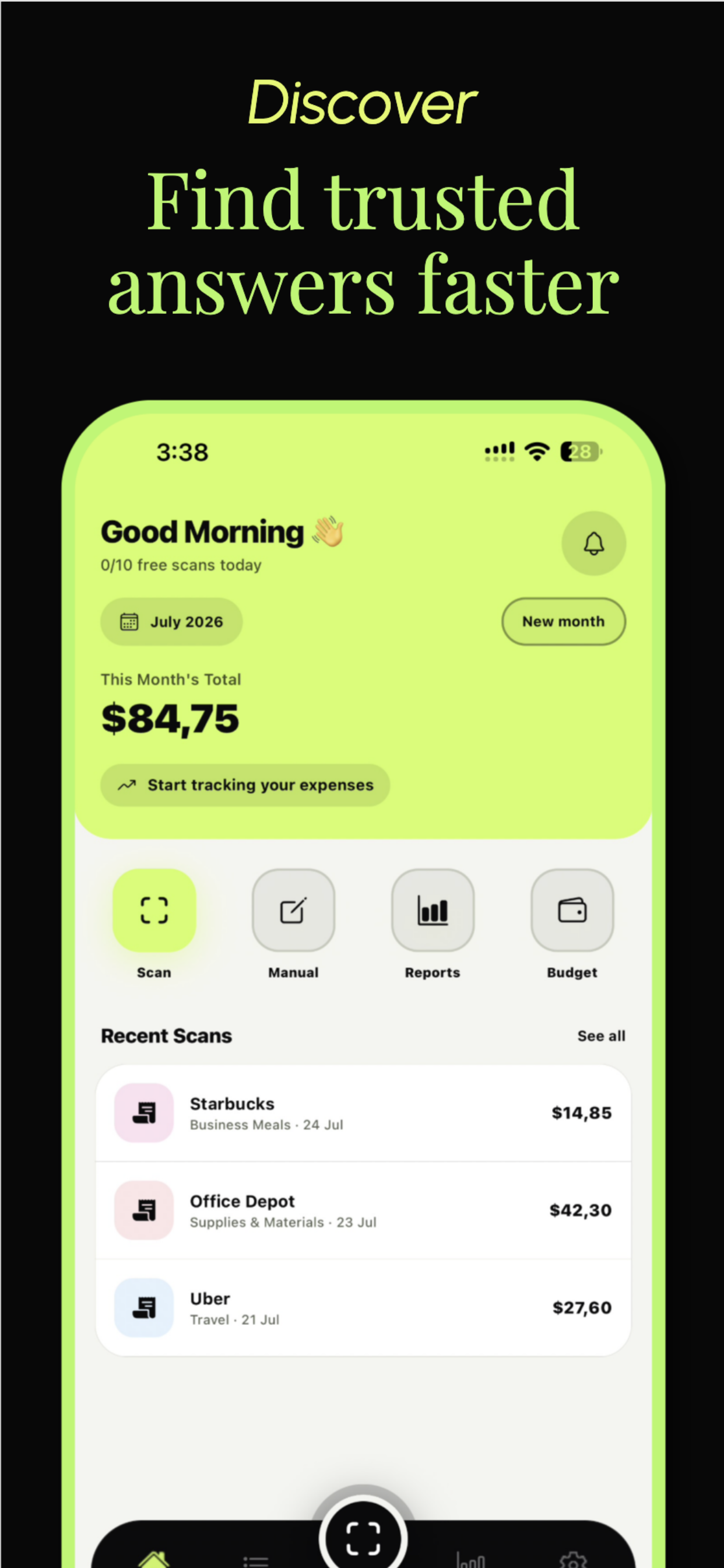 Receipt Scanner - Easy Expense screenshot 3