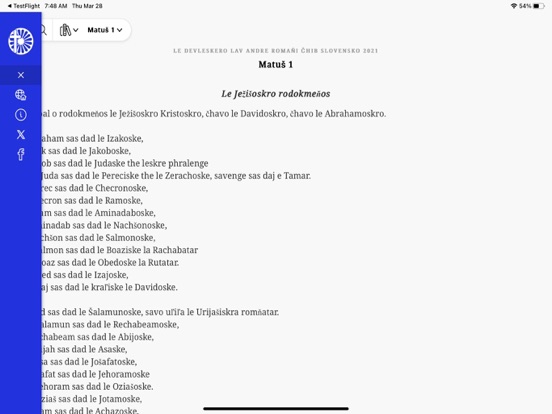 Screenshot #4 pour E Biblia Andre Romaňi Čhib