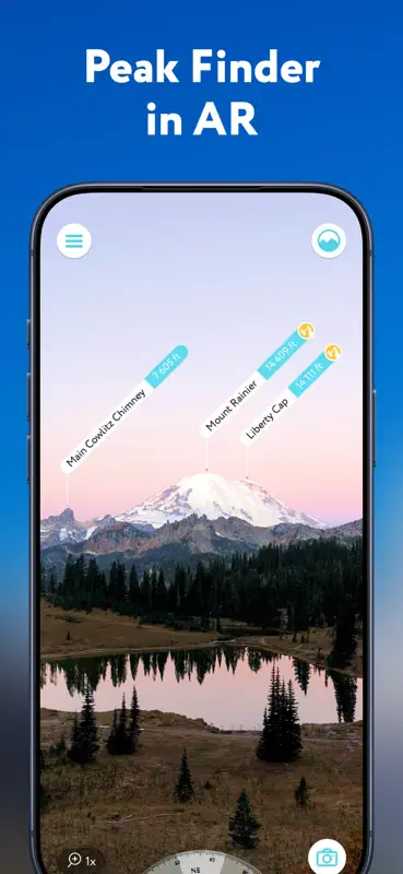 Hiking and Skiing - PeakVisor screenshot 3 of 10