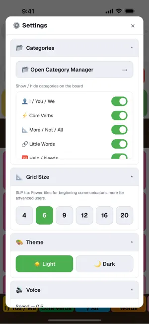 Prism-AAC screenshot 4
