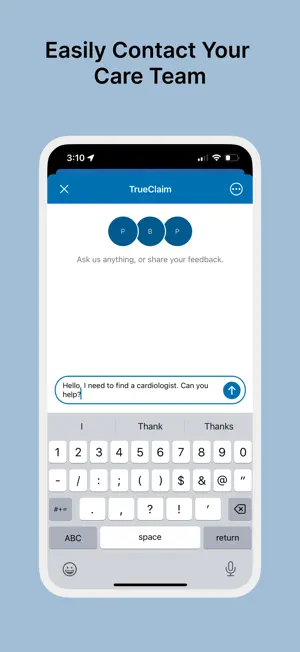 TrueClaim screenshot 2