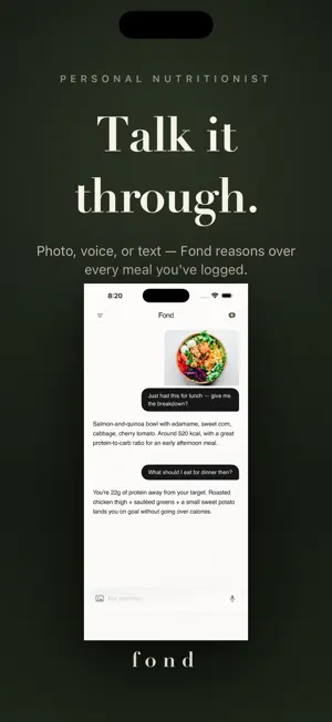 Fond - AI Nutrition screenshot 3
