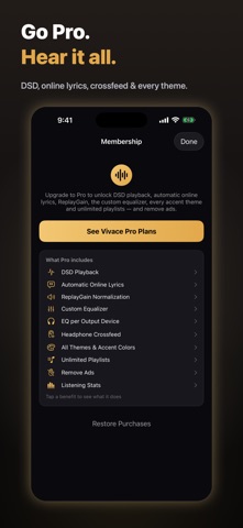 Vivace: Lossless FLAC Player Screenshot 6 of 6
