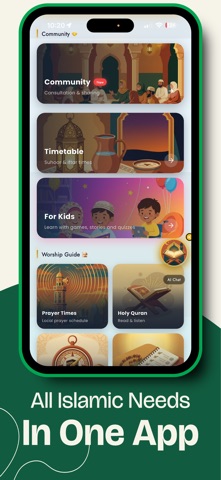 Nur AI: Islamic Muslim Prayer iPhone screenshot