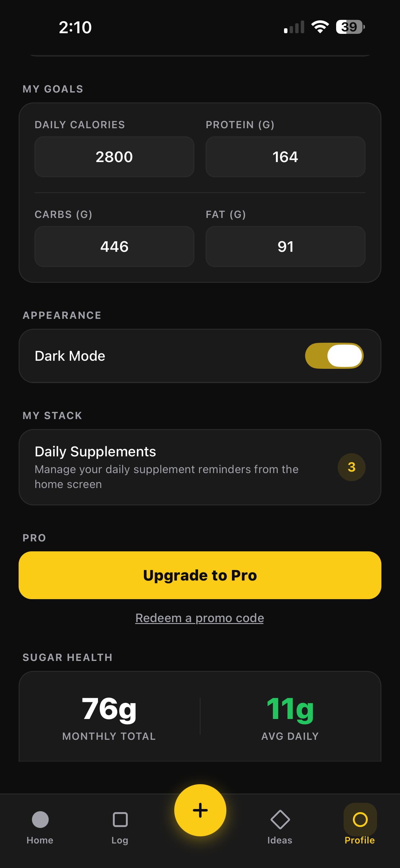 CalFriendly: Calorie Tracker screenshot 3