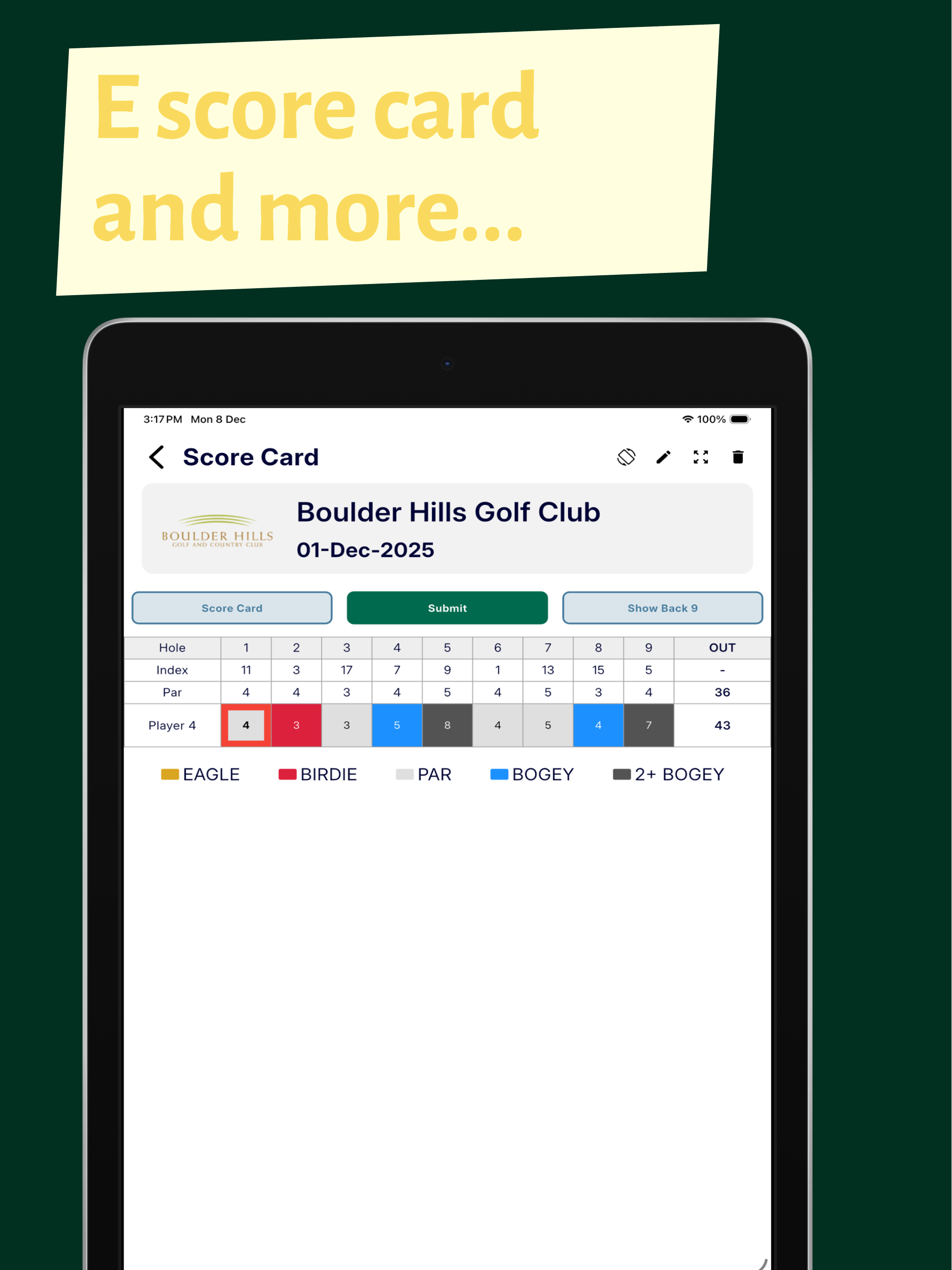 BHGC Golf App screenshot 10