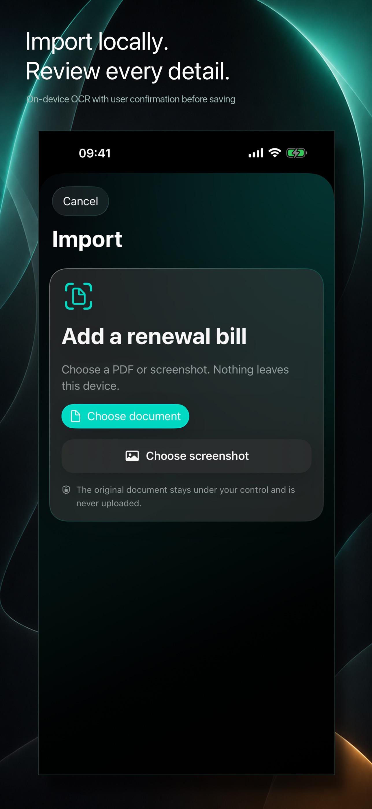 Screenshot 3 of RenewalLens AI