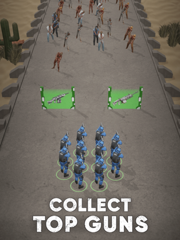 Warman: Walking Dead Hunter iPad screenshot