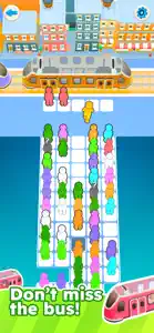 Subway Jam－ Bus Sorting Puzzle screenshot #1 for iPhone