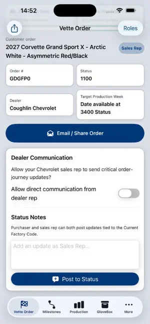 Vette Order screenshot 3