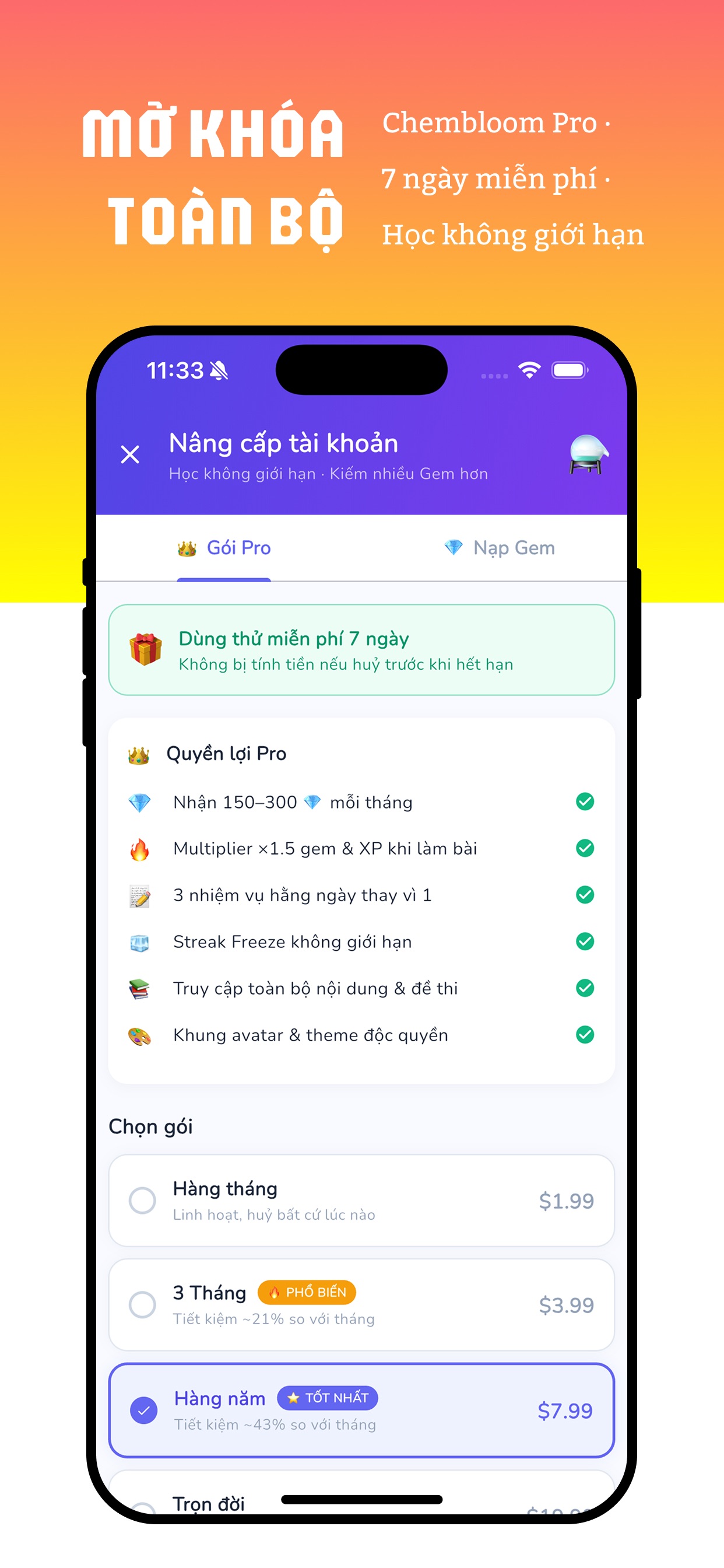 Screenshot 2 of Chembloom