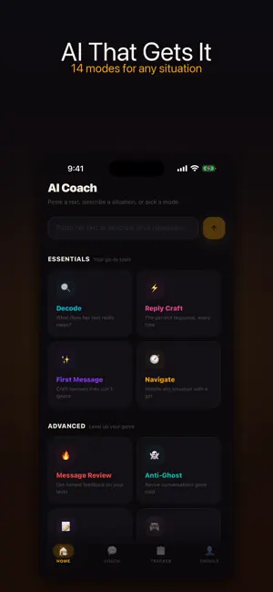 Cooked: AI Texting Coach screenshot 2