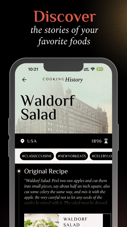 Cooking History: Daily Widget screenshot-3