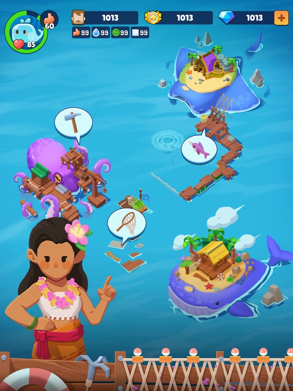 Blue Whale Ark：idle survival screenshot 10