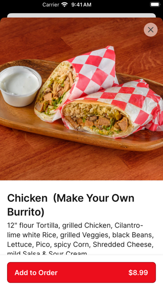 Al Tacos Locos iPhone screenshot 3 - Food & Drink app