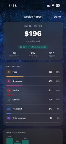 Tally - Budget Buddy Screenshot 5 of 8