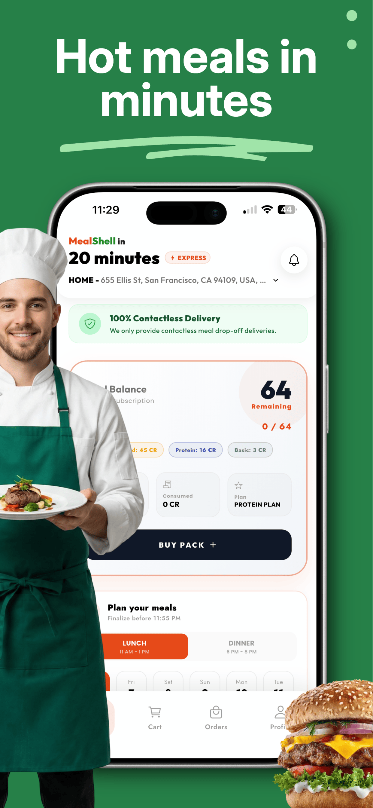 MealShell screenshot 2