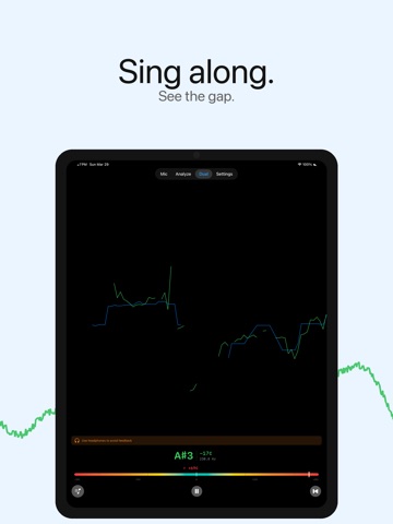 PitchMonitor - Vocal Visual ipad screenshot 4