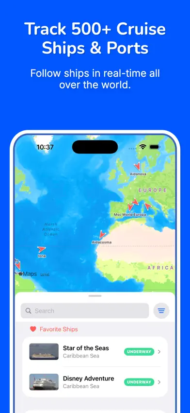 Cruise Ship Tracker screenshot 2