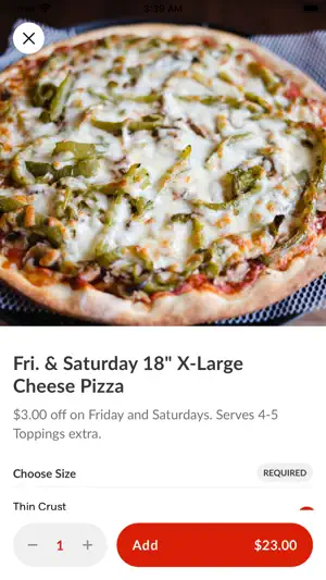 Amato's Pizza Aurora screenshot 4